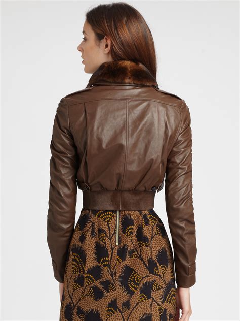 ebay burberry leather jacket|burberry leather jacket women's.